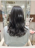 ニュアンスパーマ/デジタルパーマ/コテ巻き風パーマロングパーマ