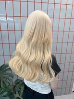 ベレーザ 渋谷神南(Beleza) 16223ブリーチ＆ダブルカラー金髪ホワイトブロンドレイヤー