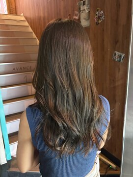 アヴァンス 天王寺店(AVANCE.) オリーブグレージュ×透明感カラー