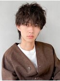 小顔カットイメチェン好感度◎爽やかヘア束感センターパート