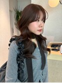 ハッシュカット×小顔レイヤー×韓国風巻き×髪質改善