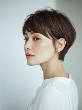 ビフィーノ リルネ(Bifino Rilune) 40代/立体ハイライト × モードベリーショート