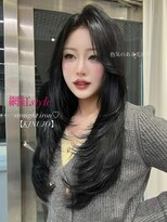 天神美容室&nbsp;レイヤーカット/福岡韓国美容室/似合わせカット 