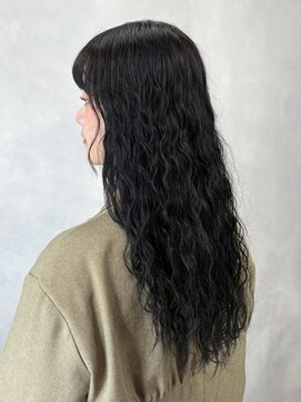 アイティーバイアルバム 下北沢店(IT by ALBUM) 韓国ヘアロング似合わせカット顔周りレイヤー_ba581231