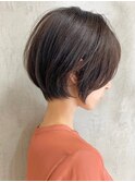 金沢八景ショートカットショートボブブリーチなしダブルカラー