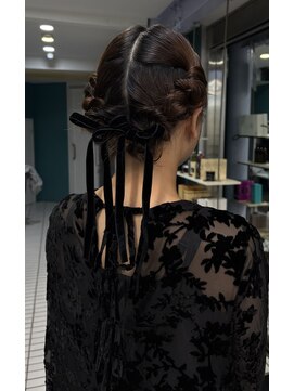 リズムス ヘアデザインラボ 【cocona_ikeda】お呼ばれ・結婚式アレンジ