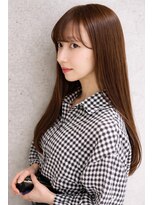 テラ(terra)&nbsp;シルキーベージュ×艶さらストレートロング
