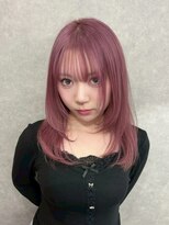 いろあそび 町田&nbsp;人気No1モテ髪【ピンクカラー】町田