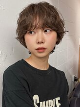 アンアミ オモテサンドウ(Un ami omotesando) 【Unami】朝が楽になるショートウルフパーマ MON