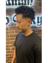 ブロートーキョー 有楽町店(Bro Tokyo)&nbsp;ローフェードスパイキーショートスタイル