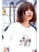 ミラバイグリーン(Mira by green)&nbsp;切りっぱなしルーズロブ  02