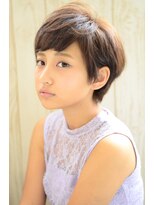 ナイン 麻布十番(NINE)&nbsp;NINE  透明感アッシュベージュ　　ウルフショート