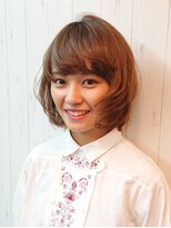 カラフル ヘアー(Colorful hair)&nbsp;マッシュボブ＋小顔レイヤー