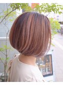 ボブ☆ラベンダーピンク
