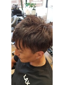 ヘアステージ ラプリュム(HAIR STAGE Ra Plume) 【Ra　plume】ジェントルツーブロックショート！