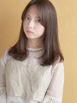 ミンクス 原宿店(MINX)&nbsp;うるつやストレート #モード#3Dカラー#ジグザグバング