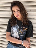 ロンド ルージュ 銀座店(Lond rouge)&nbsp;【金野航希】大人可愛い_ぐびれセミディ_ハイライト_ブランジュ