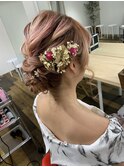 お呼ばれヘアセット♪