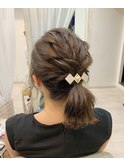  ShellBearヘアアレンジ☆振袖/袴/着物/銀座/東銀座/ヘアセット