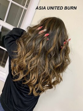 エイジア ユナイテッド バーン(ASIA UNITED BURN) ◆ASIA◆ highlight color