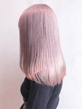 アルバム 銀座(ALBUM GINZA) アイスラベンダー_くびれミディイヤリングカラー_ba322282