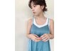 【平日限定】カット+透明感カラー+ミルボンTR４step　8800円