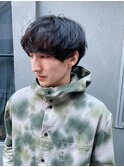 重め韓国マッシュ