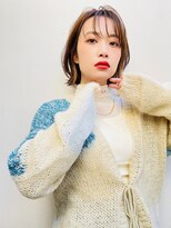 ロジッタ(ROJITHA)&nbsp;【ROJITHA原宿表参道】丸みショート×フォギーグレージュ