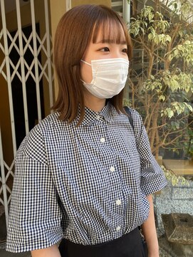 イト(ito) 【 ito ／ 梅田 】チョコレートブラウン×外ハネボブ