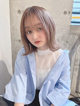 ルービック 枚方(Rubik's) レイヤーニュアンス/外ハネボブ/オリーブベージュ