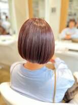 ヘアーデェカラー(hair de KOLOR) 【つくば初】Color Fantasy27D×ツヤ髪ミニボブ20代30代40代