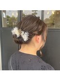 #ヘアセット #ヘアアレンジ #浴衣アレンジ
