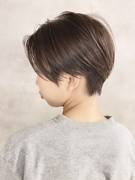 ゴウトゥデイ 渋谷MODI店(GO TODAY) スライドカットで作るハンサムショート/丸みショート/骨格修正