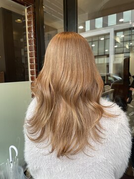 ボアップ 松山店(boappu) #ブロンドヘア#ブリーチカラー