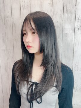 ビューティドレッセヤマノ 池袋パルコ(Beauty Dresse YAMANO) 【ロングレイヤーカット】【韓国風】