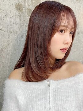 ハローバイシー 仙台(Hello by Sea) 韓国風前髪×レイヤーカット【髪質改善/仙台/レイヤーカット】