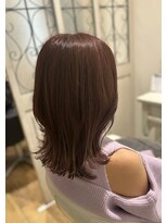 ルシードスタイル グローバルディー 稲毛店(LUCIDO STYLE GLOBAL.D)&nbsp;ナチュラルワンカールセミディ/クセ毛風【稲毛】