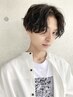 メンズカット+メンズパーマ＋メンズカラー+炭酸泉Spa【￥13750】