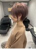 カット＋イルミナカラー＋超音波トリートメント＋炭酸ケア ￥14300～