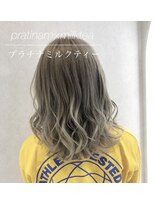 リアラ 渋谷(LIALA)&nbsp;ブリーチ、ダブルカラー、インナーカラー、イヤリングカラー