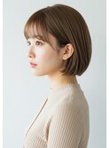 ボブ/顔周り/レイヤーカット/前髪/ハイライト/本八幡