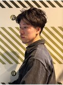 ビジネス場面にもピッタリ　清潔感MAXパーマスタイル＃1