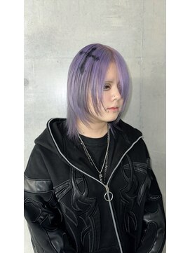 モニカ 原宿店(MONIQA) デザインカラー　パープル
