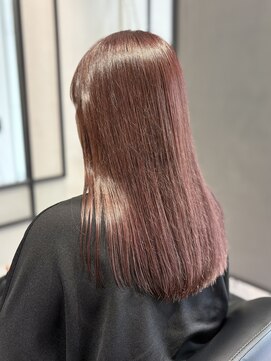 スカーレット(Scar/let) ピンクヘア/ピンクベージュ/ピンクカラー/ロングヘア/大人女性