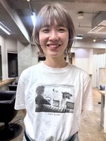 ソイ 下北沢(soi)&nbsp;ハイトーングレージュレイヤーボブ/