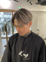 キング 高槻(K!ng)&nbsp;波巻きツイストスパイラルパーマ/フェザーパーマ/眉毛/メンズ