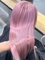 ベレーザ 渋谷(BELEZA) 16054ブリーチ&ダブルカラー渋谷ローズブラウンモーヴピンク