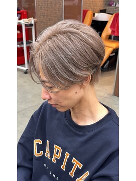 リップス 吉祥寺店 (LIPPS) ホワイトミルクティーベージュセンターパート