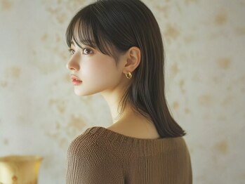 モニカ ヘアー(monica Hair)の写真/【福間駅5分】再現性高いカットで360度どこから見ても理想のスタイルに♪顔周りのレイヤーカットもお任せ♪