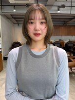 アンアミ キチジョウジ(Un ami Kichijoji)&nbsp;ハイトーンくびれボブ　○堀越太真樹